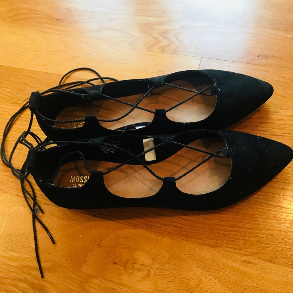 NEW Mossimo Supply Co. Lace up Flats